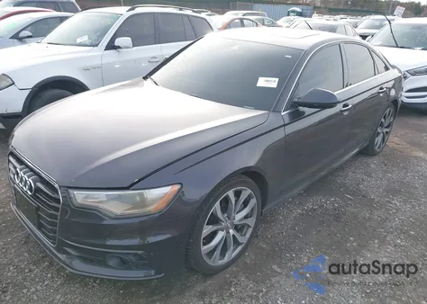 2013 Audi A6 3.0T Premium from USA, damaged, VIN WAUHGAFC4DN076624